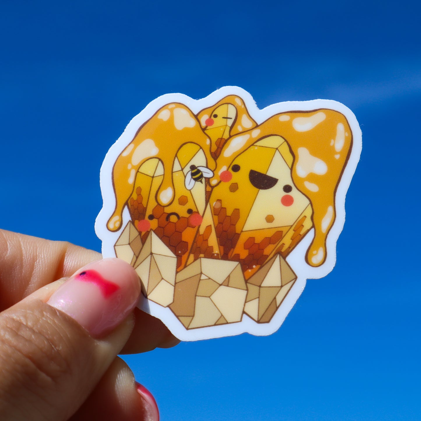 Happy Crystal Sticker Pack