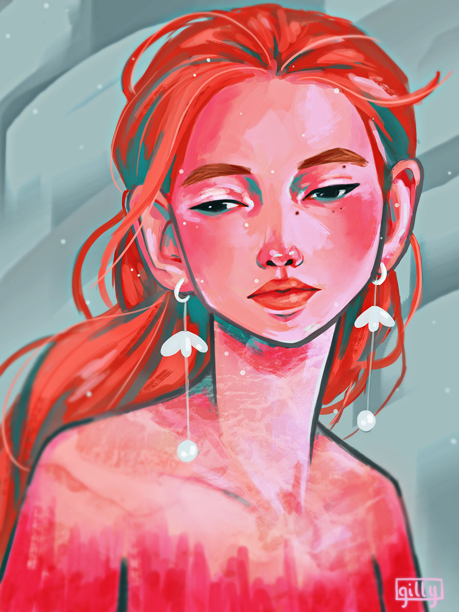 Pearl Earring  | Limited Edition Prints